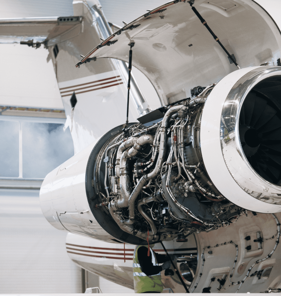 Airplane Turbine Engine Maintenance